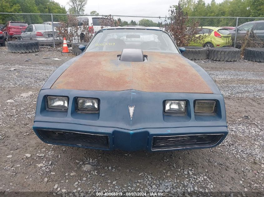 1979 Pontiac Trans-Am VIN: 2W87W9L171887 Lot: 40065919