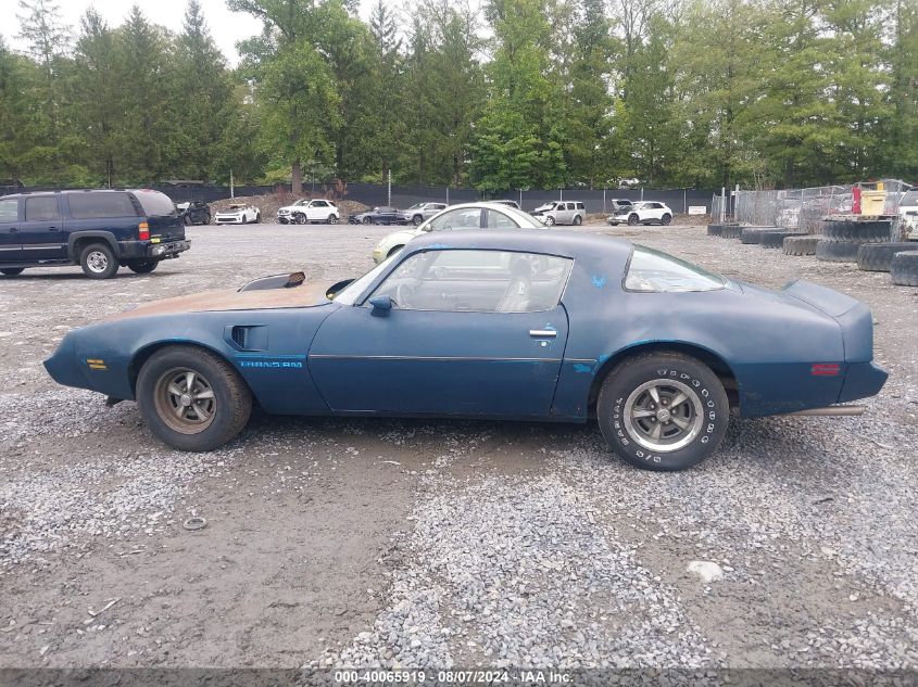 1979 Pontiac Trans-Am VIN: 2W87W9L171887 Lot: 40065919