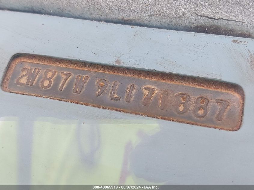 1979 Pontiac Trans-Am VIN: 2W87W9L171887 Lot: 40065919