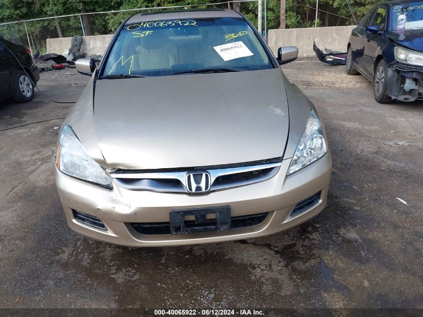 2006 Honda Accord 2.4 Ex VIN: 1HGCM56816A083373 Lot: 40065922