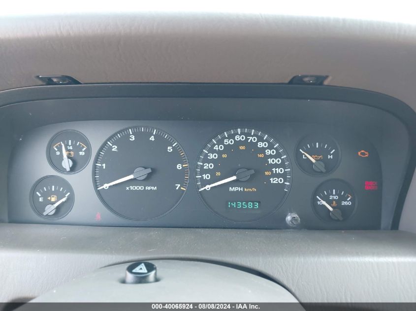 2003 Jeep Grand Cherokee Limited VIN: 1J4GW58N43C503652 Lot: 40065924