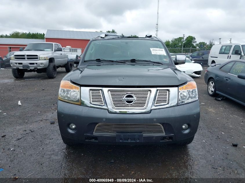 2011 Nissan Armada Platinum VIN: 5N1AA0NC2BN603957 Lot: 40065949