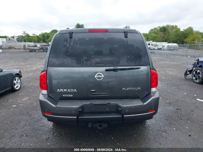 2011 Nissan Armada Platinum VIN: 5N1AA0NC2BN603957 Lot: 40065949