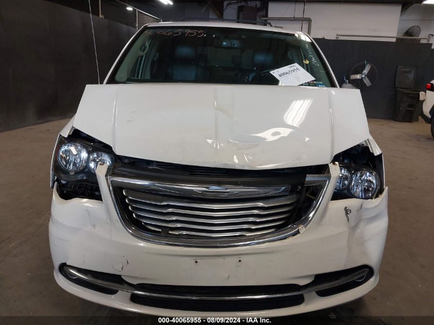 2012 Chrysler Town & Country Touring-L VIN: 2C4RC1CGXCR118483 Lot: 40065955