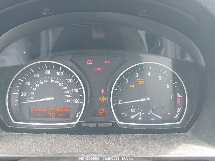 2008 BMW X3 3.0Si VIN: WBXPC934X8WJ08923 Lot: 40066000