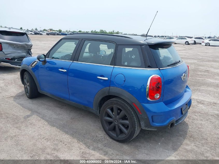 2012 Mini Cooper S Countryman VIN: WMWZC3C52CWL86412 Lot: 40066002