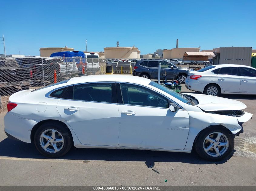 2016 Chevrolet Malibu Ls VIN: 1G1ZB5ST7GF355284 Lot: 40066013