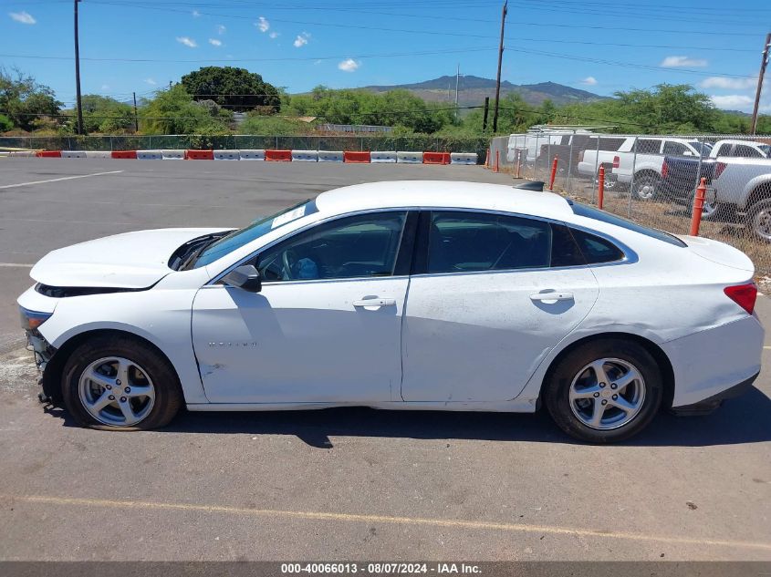 2016 Chevrolet Malibu Ls VIN: 1G1ZB5ST7GF355284 Lot: 40066013