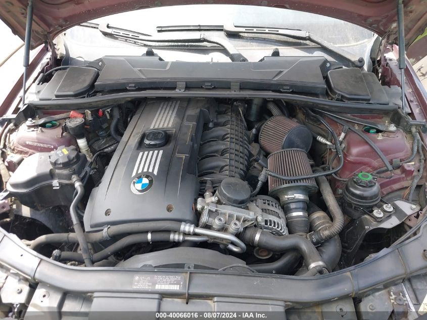 2008 BMW 335I VIN: WBAVB73578KY62712 Lot: 40066016