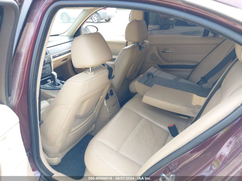 2008 BMW 335I VIN: WBAVB73578KY62712 Lot: 40066016