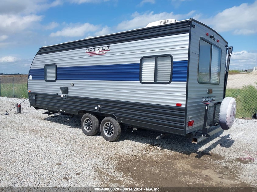 2022 FOREST RIVER GREY WOLF 20 RDSE (VIN: 5ZT2CKJB9NF001484