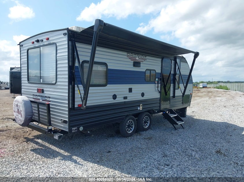 2022 FOREST RIVER GREY WOLF 20 RDSE (VIN: 5ZT2CKJB9NF001484