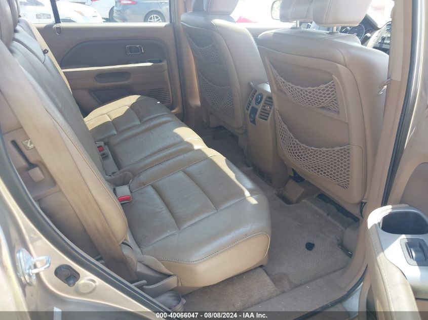 2006 Honda Pilot Ex-L VIN: 2HKYF18586H564997 Lot: 40066047