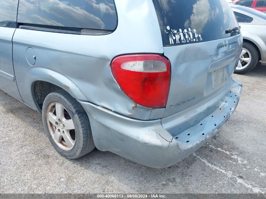 2006 Dodge Grand Caravan Sxt VIN: 2D4GP44LX6R758919 Lot: 40066113