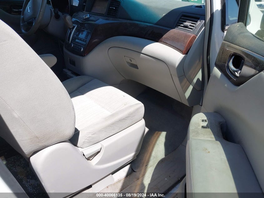 2013 Nissan Quest Sv VIN: JN8AE2KP1D9062797 Lot: 40066135