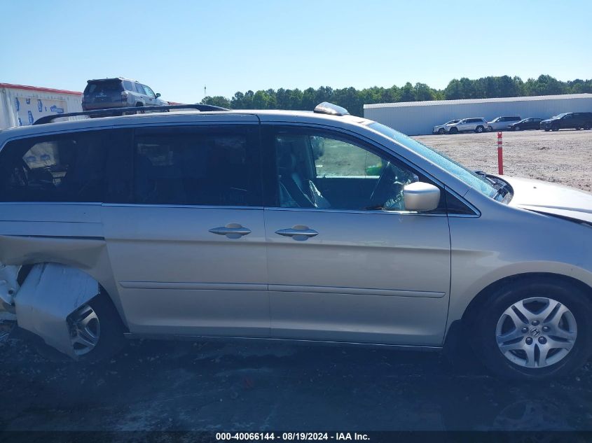 2005 Honda Odyssey Ex-L VIN: 5FNRL386X5B014442 Lot: 40066144