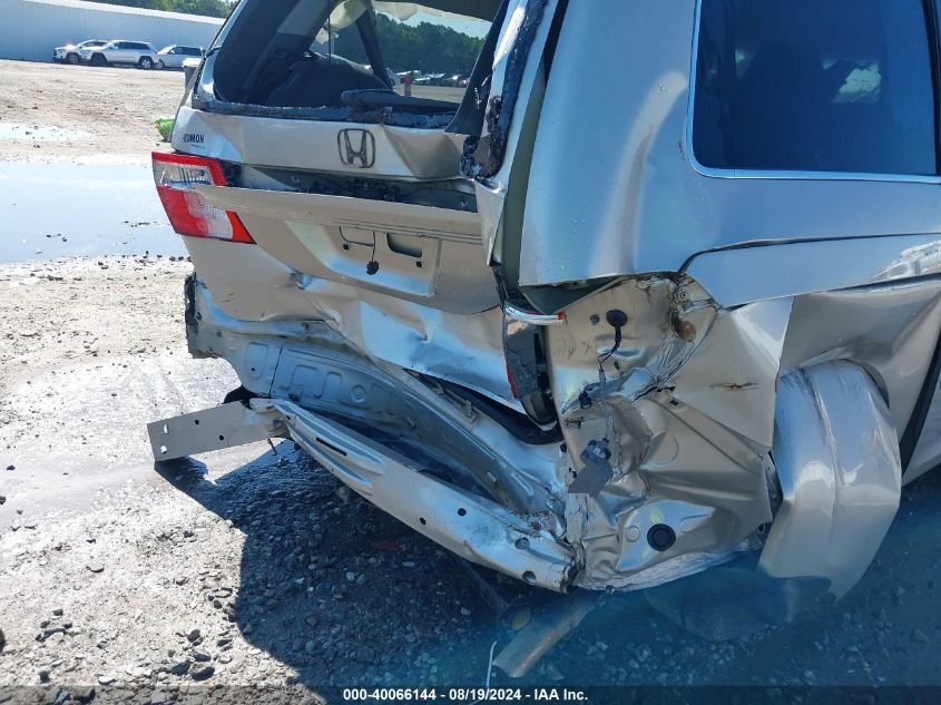 2005 Honda Odyssey Ex-L VIN: 5FNRL386X5B014442 Lot: 40066144