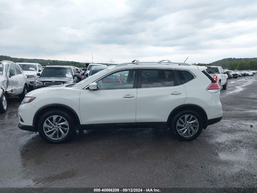 2015 Nissan Rogue Sl VIN: 5N1AT2MT4FC761385 Lot: 40066209