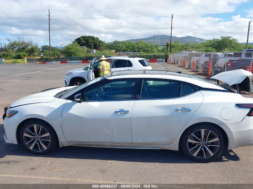 2019 Nissan Maxima 3.5 Sl VIN: 1N4AA6AV7KC381500 Lot: 40066237