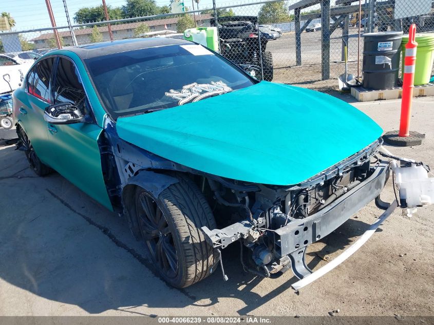 2018 Infiniti Q50 3.0T Sport VIN: JN1EV7AP2JM362081 Lot: 40066239