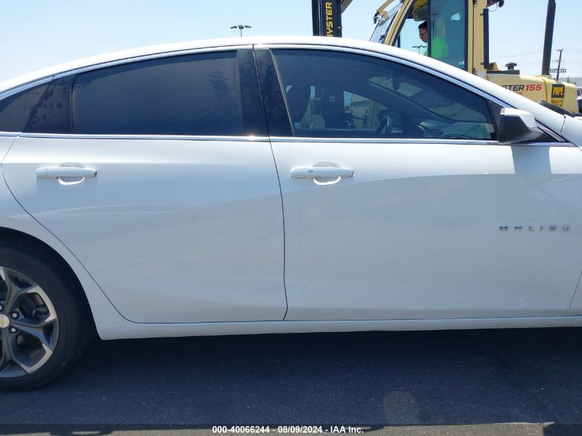 2021 Chevrolet Malibu Fwd Lt VIN: 1G1ZD5ST1MF073938 Lot: 40066244