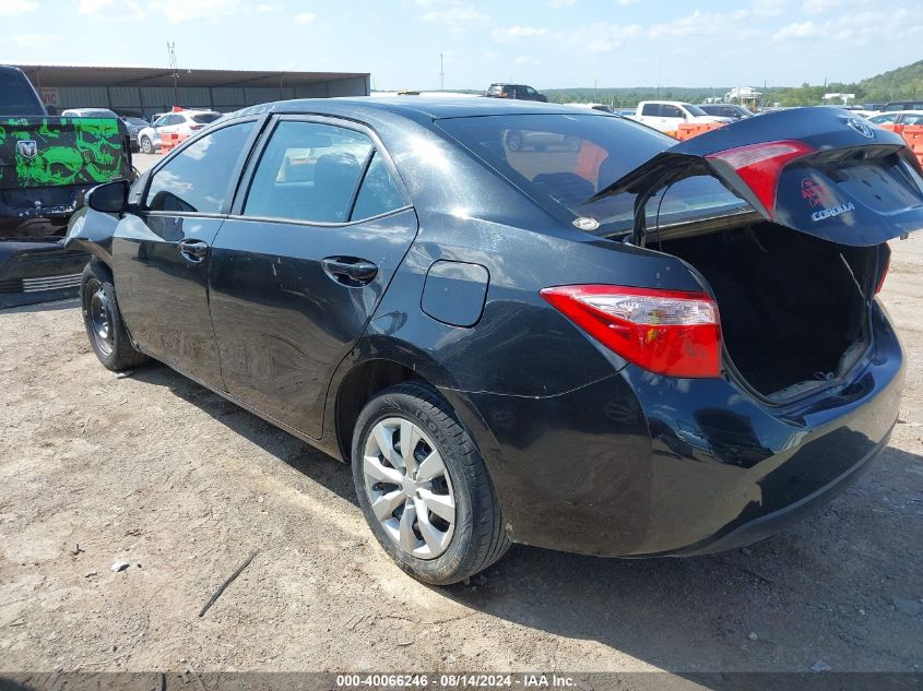 2017 TOYOTA COROLLA LE - 2T1BURHE3HC804814