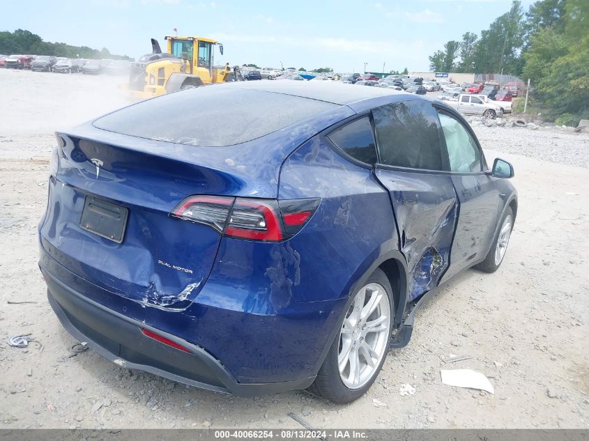 VIN 5YJYGDEE5MF280239 2021 TESLA MODEL Y no.4