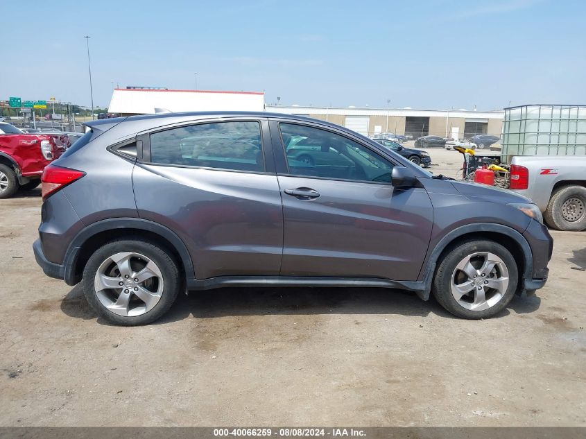 2016 Honda Hr-V Lx VIN: 3CZRU5H30GM748272 Lot: 40066259