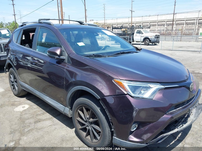 VIN 2T3WFREV6JW436592 2018 TOYOTA RAV4 XLE