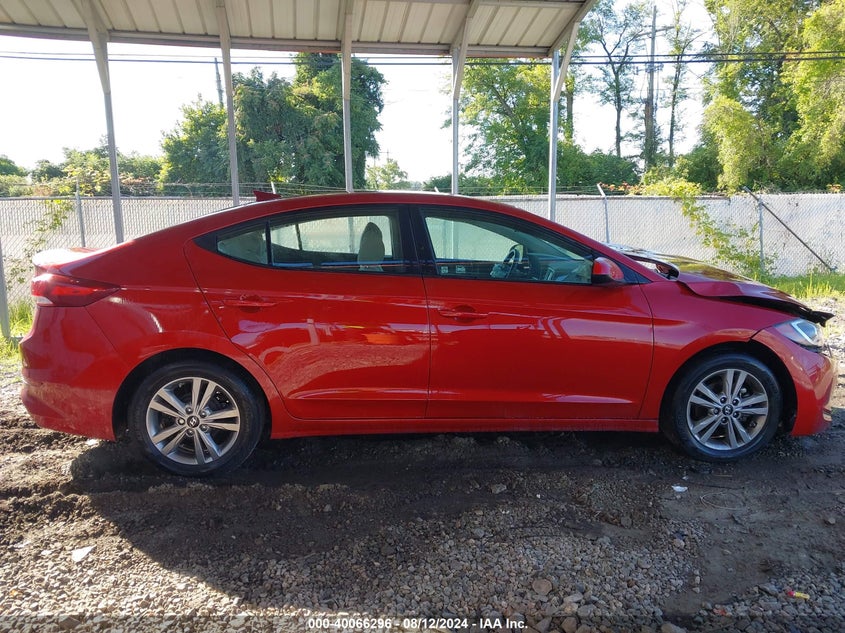 VIN KMHD84LF1HU247982 2017 HYUNDAI ELANTRA SE