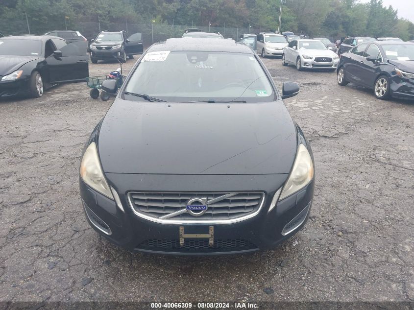 2012 Volvo S60 T5 VIN: YV1622FS7C2143006 Lot: 40066309