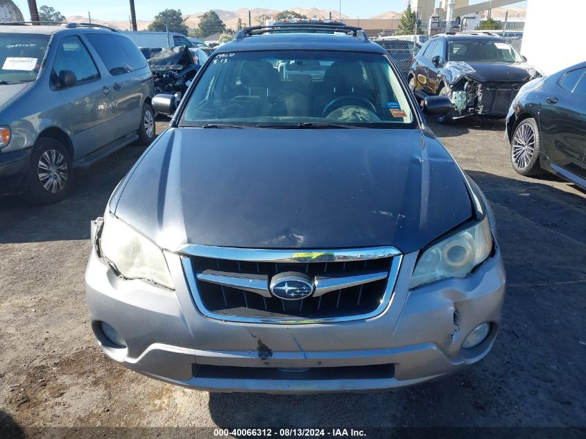 2009 Subaru Outback 2.5I VIN: 4S4BP61C197316023 Lot: 40066312