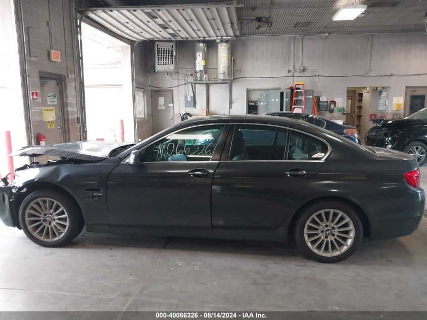 2011 BMW 535I xDrive VIN: WBAFU7C54BC781389 Lot: 40066326