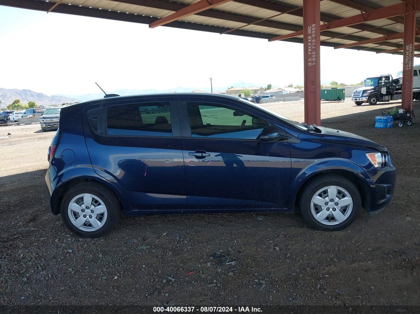 2016 Chevrolet Sonic Ls Auto VIN: 1G1JA6SH7G4182346 Lot: 40066337