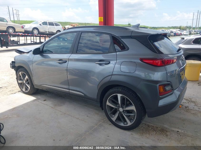 2021 Hyundai Kona Ultimate VIN: KM8K53A52MU630070 Lot: 40066342