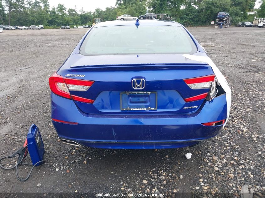 1HGCV1F3XKA107738 2019 Honda Accord Sport