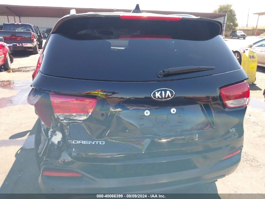 2018 Kia Sorento 3.3L Lx VIN: 5XYPG4A53JG358636 Lot: 40066399