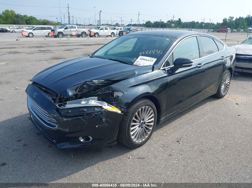 2014 Ford Fusion Titanium VIN: 3FA6P0K96ER260952 Lot: 40066435