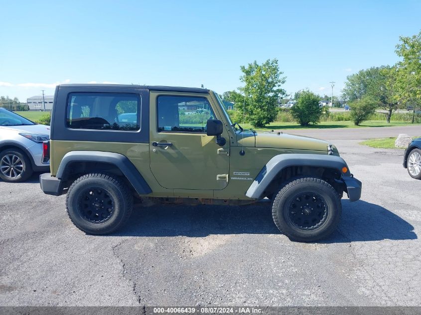 2013 Jeep Wrangler Sport VIN: 1C4AJWAG5DL557104 Lot: 40066439