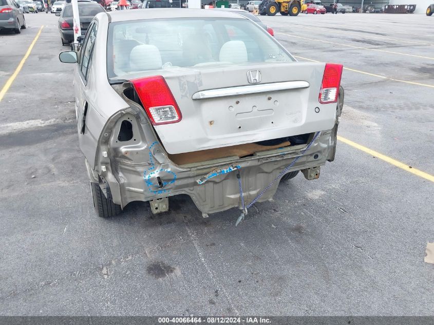 2003 Honda Civic VIN: 2HGEF26783H591809 Lot: 40066464