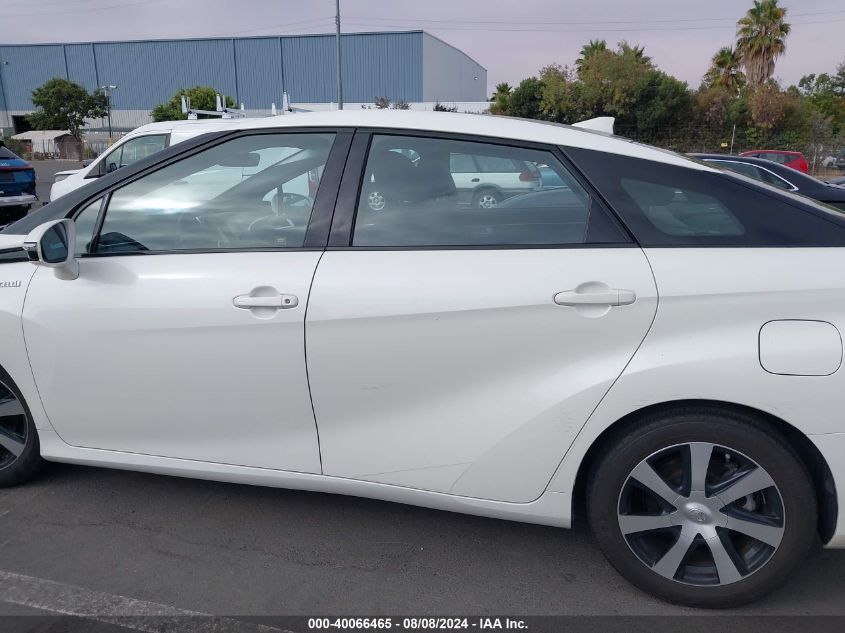 2017 Toyota Mirai VIN: JTDBVRBD7HA002610 Lot: 40532756