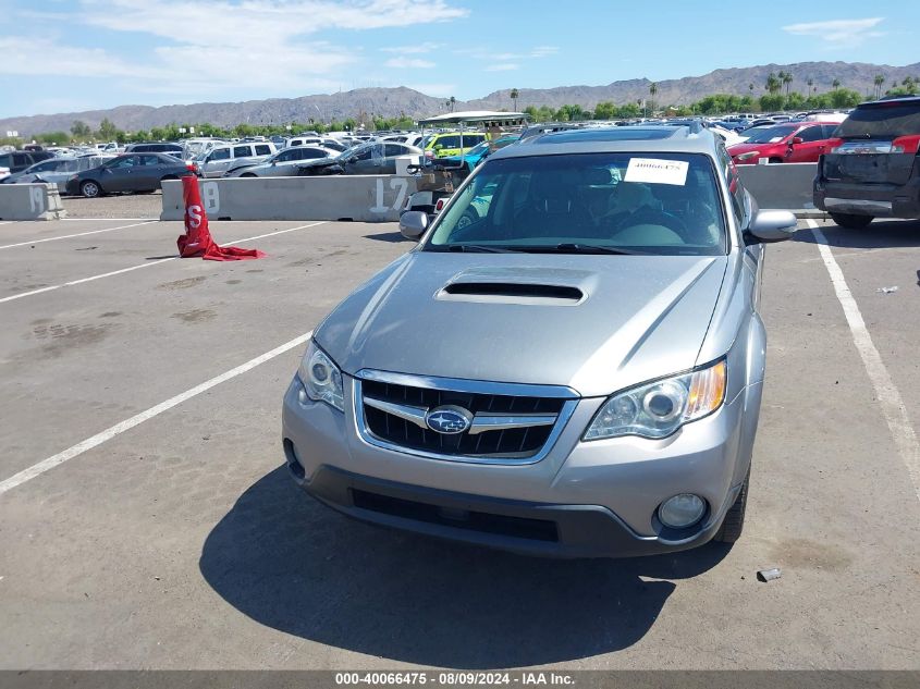 2008 Subaru Outback 2.5Xt Limited VIN: 4S4BP63C486301534 Lot: 40066475