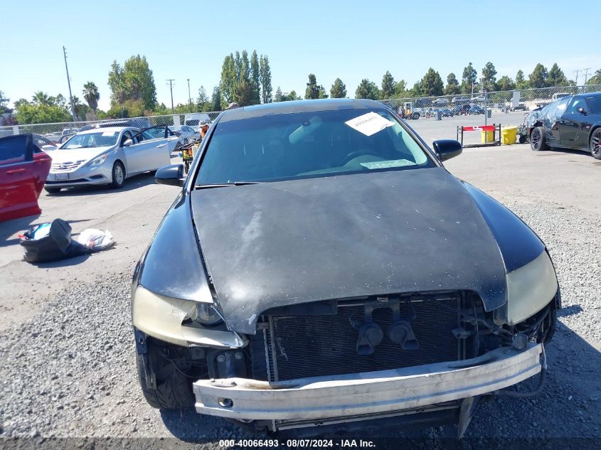 2006 Audi A6 3.2 VIN: WAUAH74F06N163325 Lot: 40066493