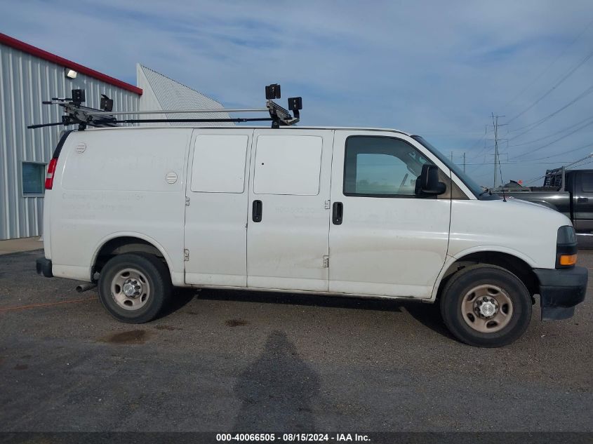 2019 Chevrolet Express 2500 Work Van VIN: 1GCWGAFP6K1357955 Lot: 40066505