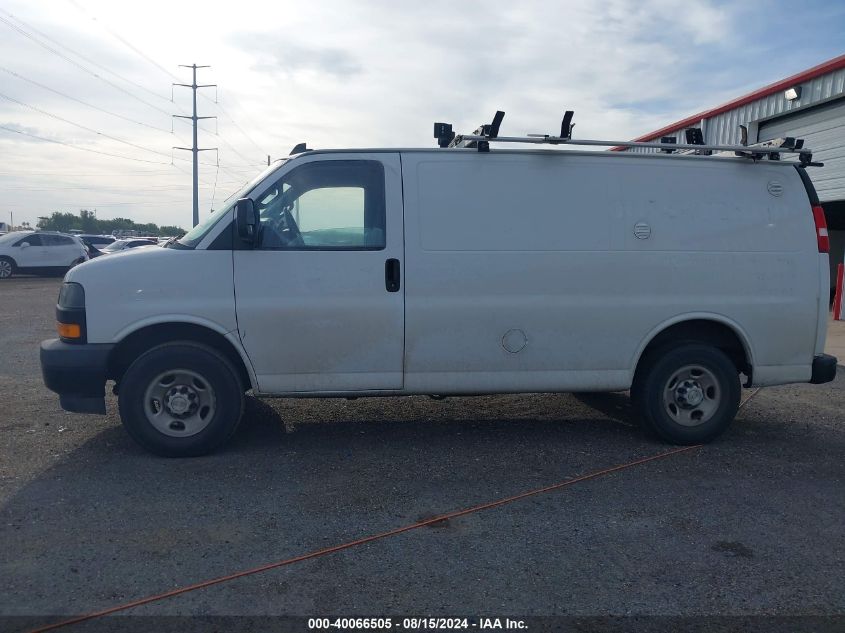 2019 Chevrolet Express 2500 Work Van VIN: 1GCWGAFP6K1357955 Lot: 40066505