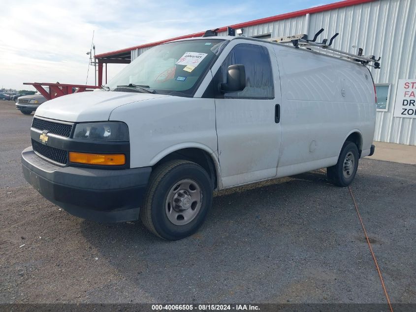 2019 Chevrolet Express 2500 Work Van VIN: 1GCWGAFP6K1357955 Lot: 40066505