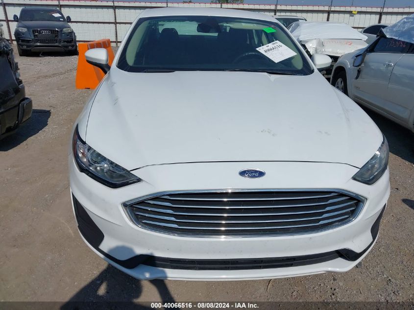 2020 Ford Fusion Se VIN: 3FA6P0HD9LR166251 Lot: 40066516