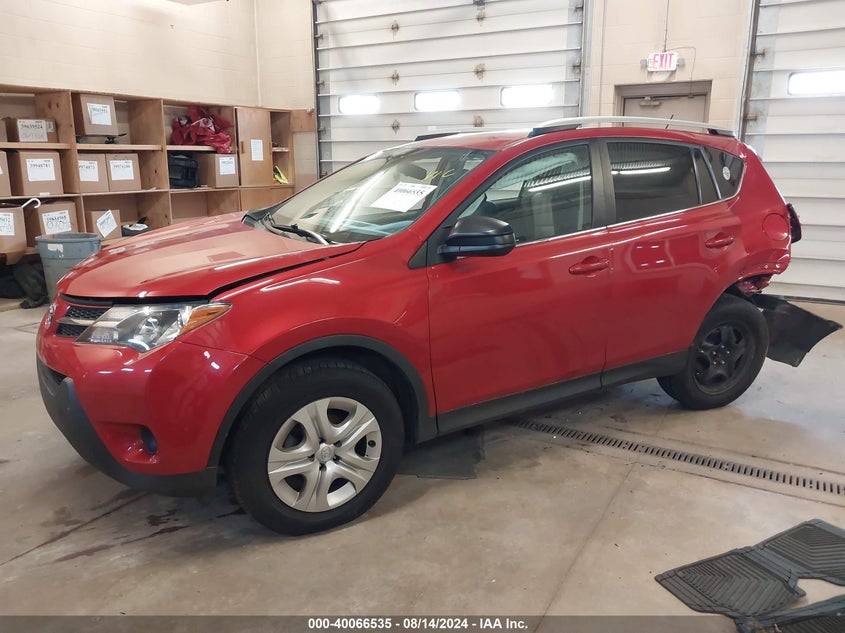 2014 TOYOTA RAV4 LE - 2T3BFREV2EW164224