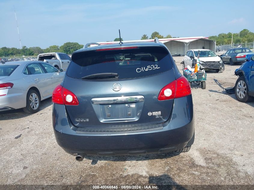 2013 Nissan Rogue Sv W/Sl Pkg VIN: JN8AS5MT2DW016532 Lot: 40066545