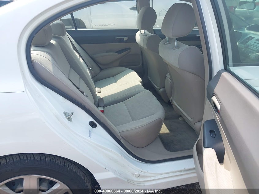 2009 Honda Civic Lx VIN: 2HGFA16529H539875 Lot: 40066564